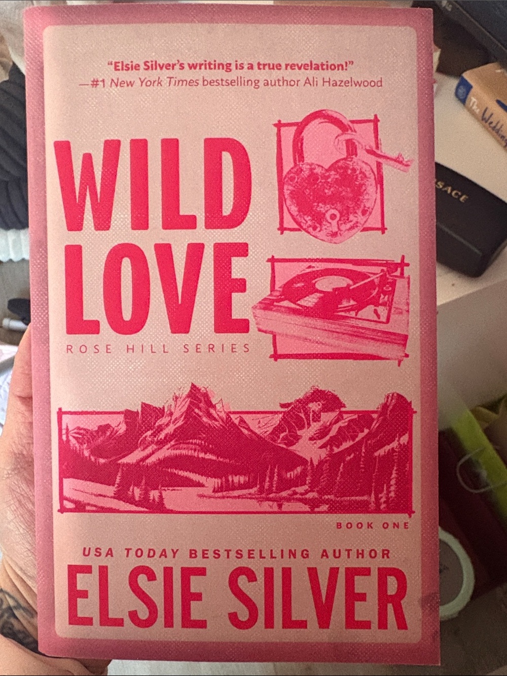 Wild Love by Elsie Silver - Pink Paperback Romance